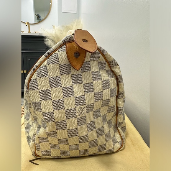 Louis Vuitton Damien Azur speedy 30 - Picture 8 of 15